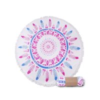 round beach towel