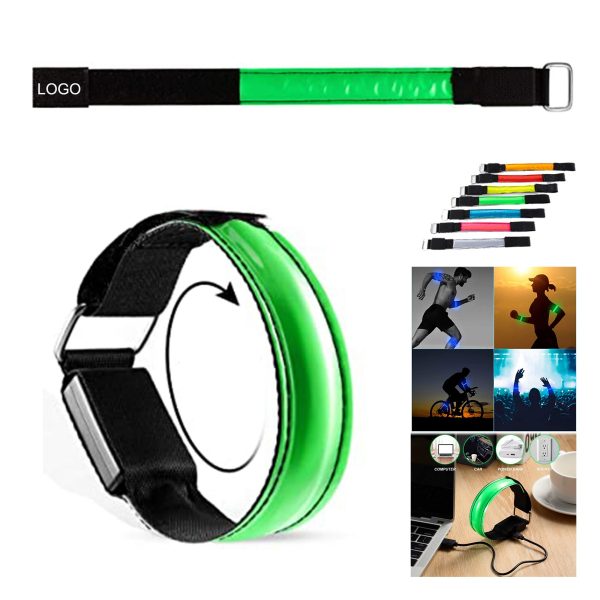 rechargeable led light wristband