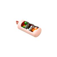 removable compartments pill box