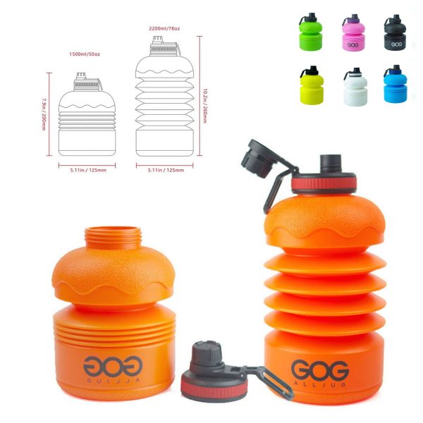 78oz collapsible water bottle