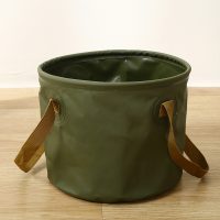 5 gallon outdoor folding fishing bucket