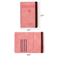 PU leather passport holder