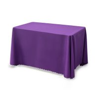 6' draped table throw