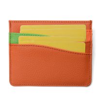 PU leather card holder wallet