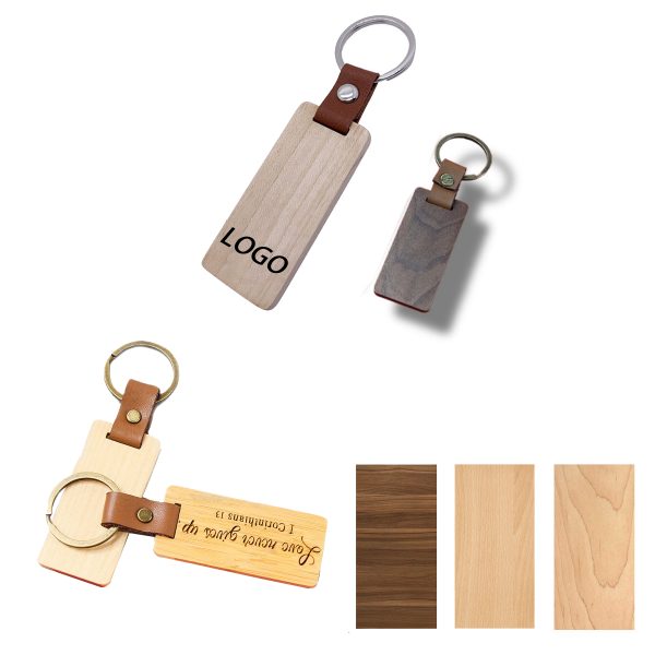 wood keychain