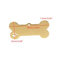 bone shaped pet ID tags