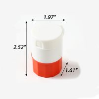 pill box with cutter