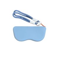 silicone eyeglasses pouch with lanyard