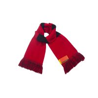 soft knitted woven scarf