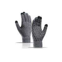 non-slip knitted warm gloves