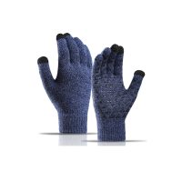 non-slip knitted warm gloves