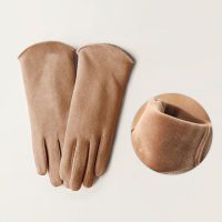 velvet warm gloves