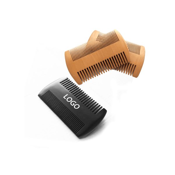 double-sided wooden comb