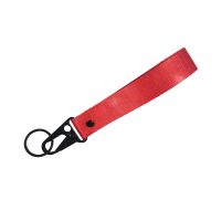 polyester pocket keychain lanyard