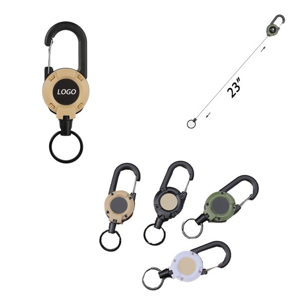 etractable anti-lost keychain