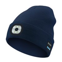 Bluetooth LED lighting rechargeable music beanies