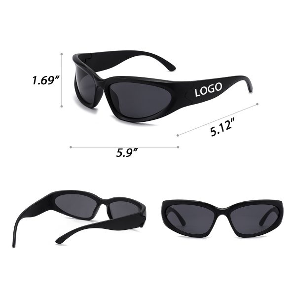 personalized punk style sunglasses