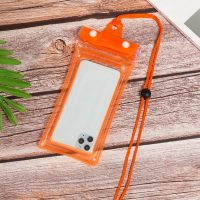 PVC waterproof cell phone pouch