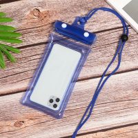 PVC waterproof cell phone pouch