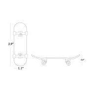 maple finger skateboard