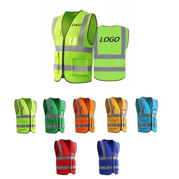 Reflective Stripe Safety Breathable Vest