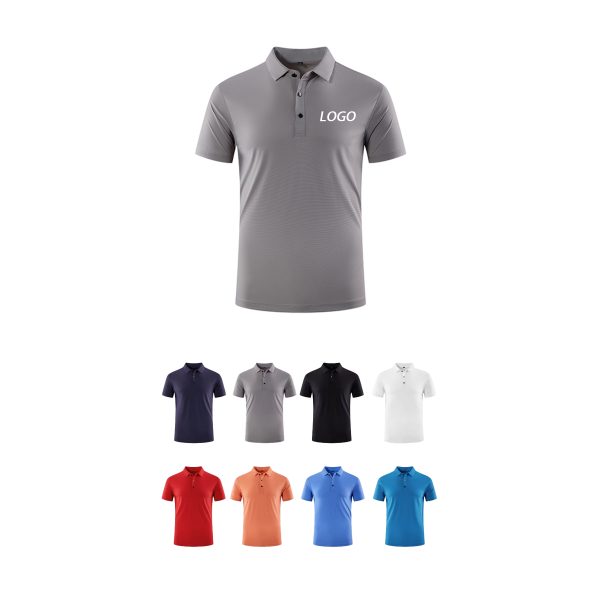 quick dry short sleeve polo shirt