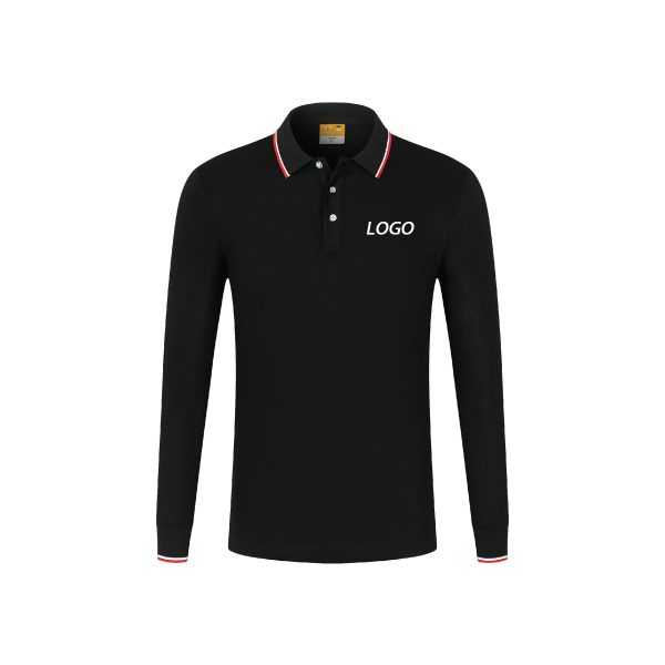 workwear long sleeve polo shirt