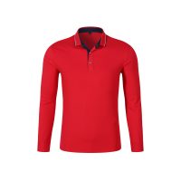 wicking golf long sleeve polo shirt