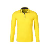 wicking golf long sleeve polo shirt