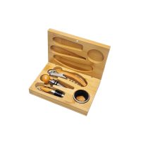 Bamboo Wine Opener Kit