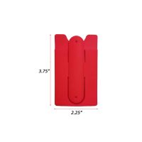 Silicone Phone Wallet with Kickstand