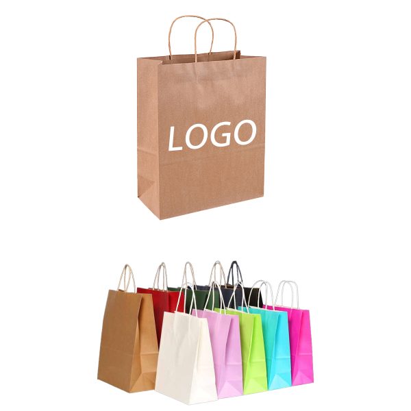 economy kraft paper tote bag